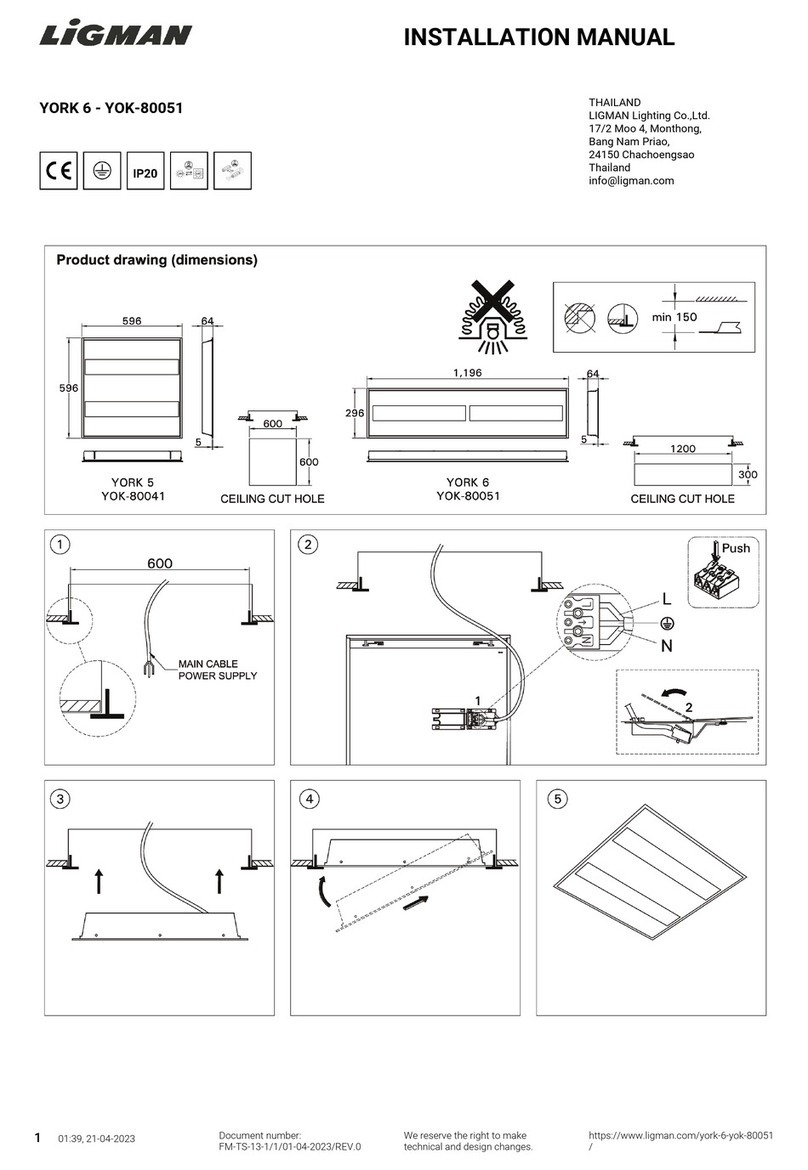 LIGMAN YORK 6 User manual