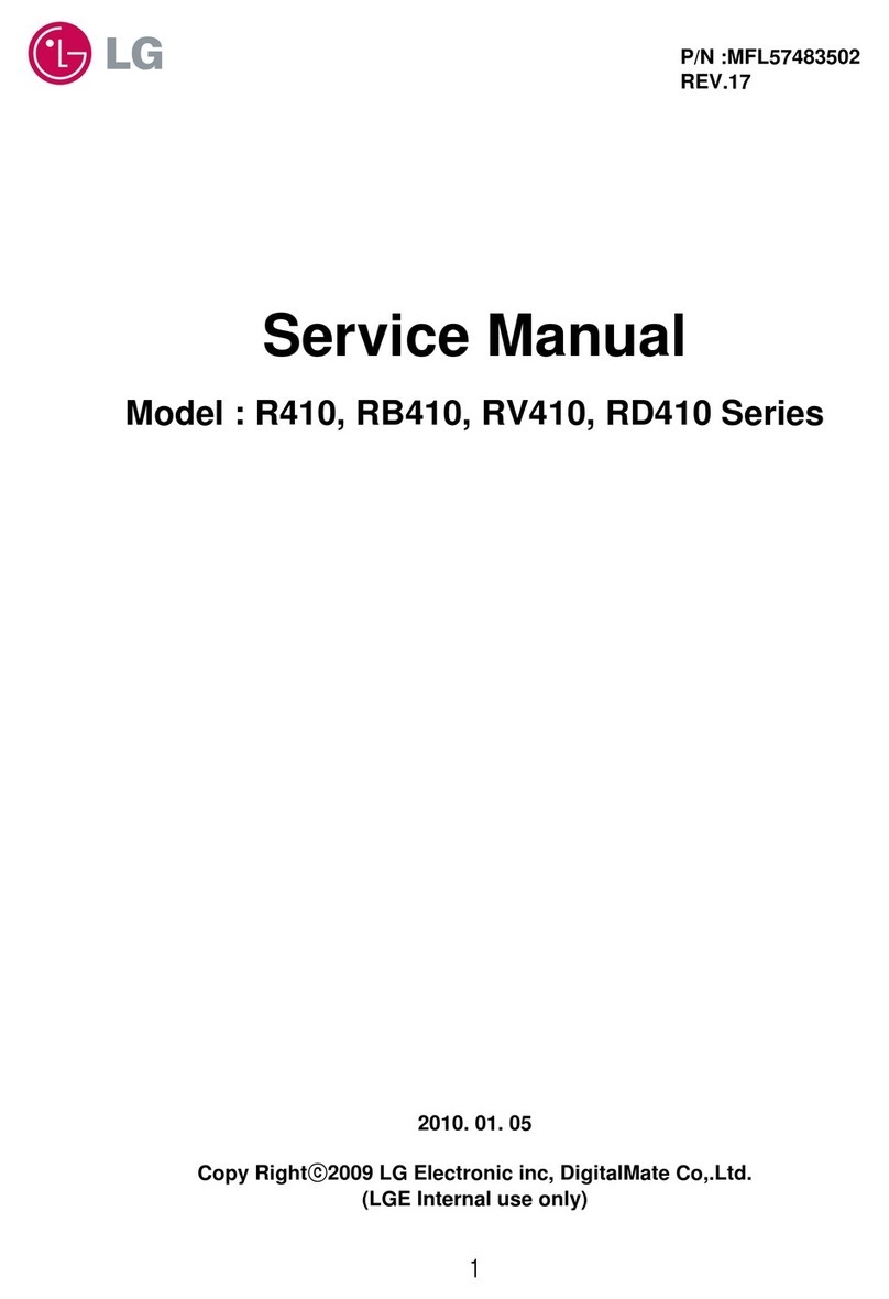 LG R410 Series User manual LG R410 Series User manual