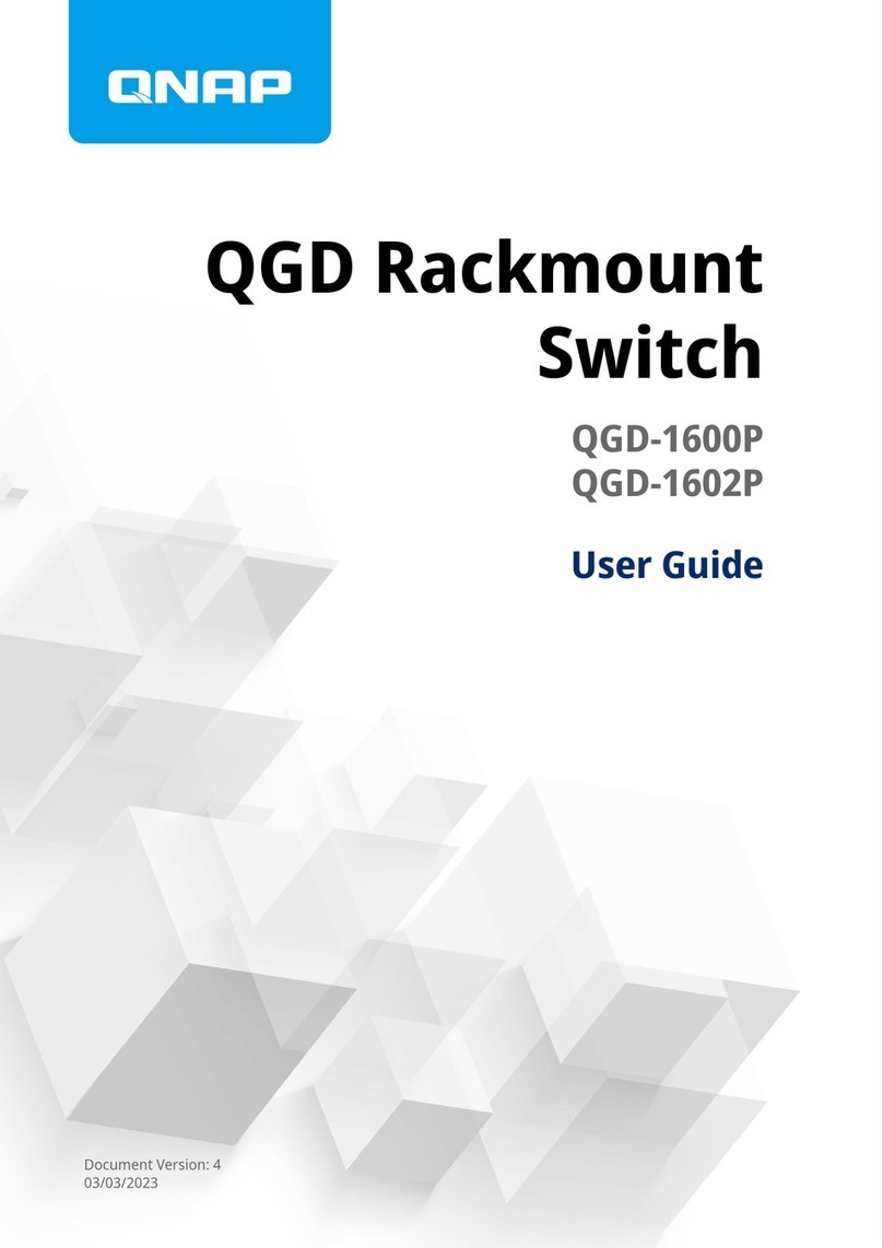 QNAP QGD-1602P User manual QNAP QGD-1602P User manual