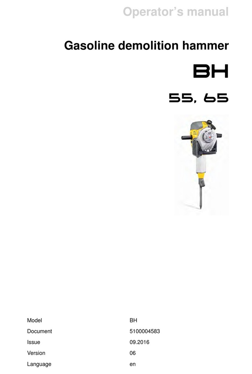 Wacker Neuson BH55 User manual