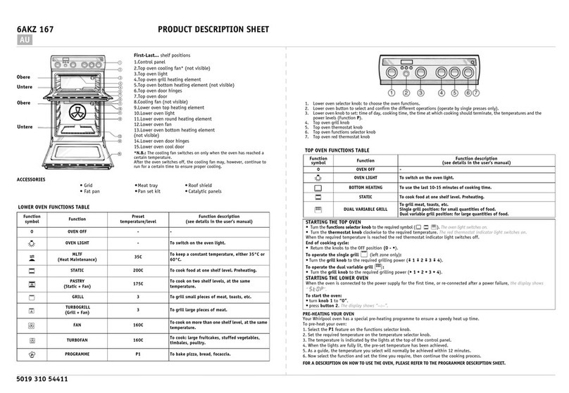 Whirlpool 6AKZ 167 manual