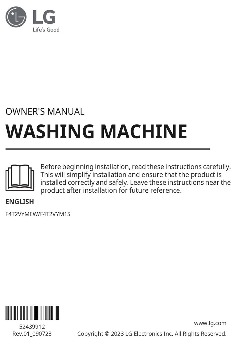LG F4T2VYM1S User manual