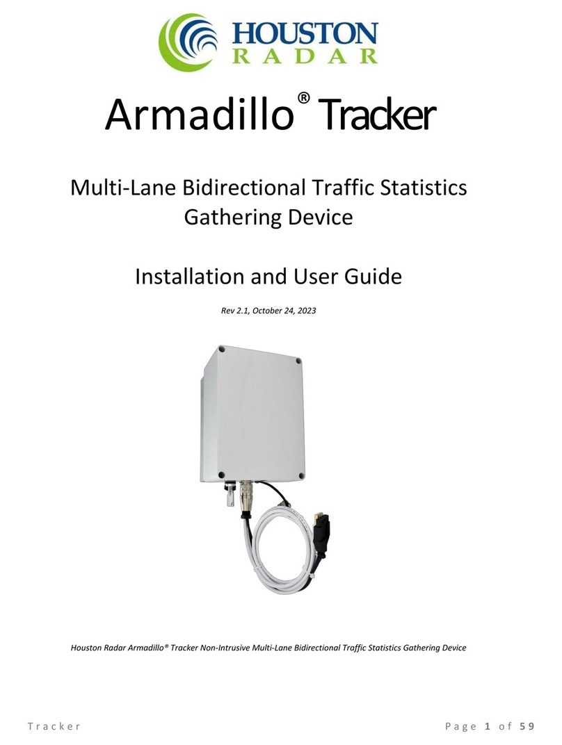 Houston Radar Armadillo Tracker User manual