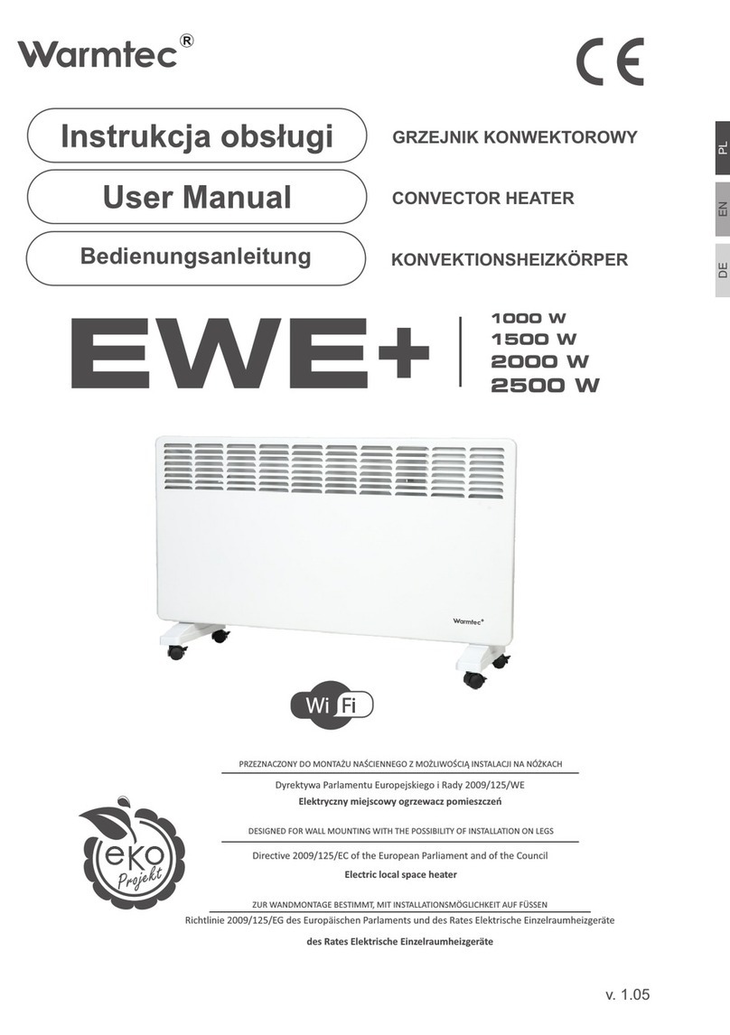 Warmtec EWE+ 1000 Wi-Fi user manual Warmtec EWE+ 1000 Wi-Fi user manual