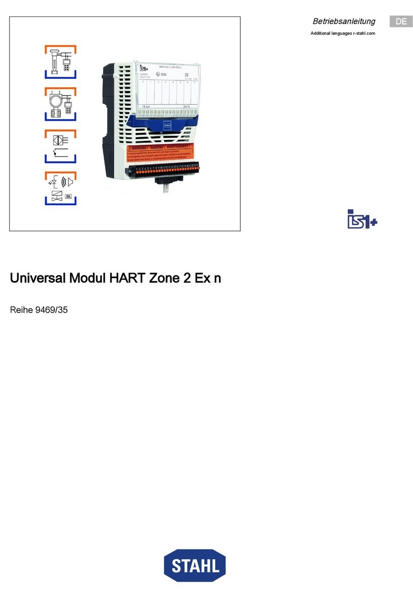 Stahl 9469/35 Series operating instructions