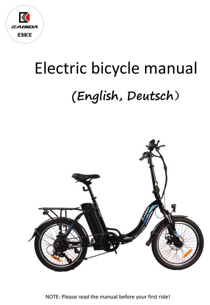eBike KAISDA manual