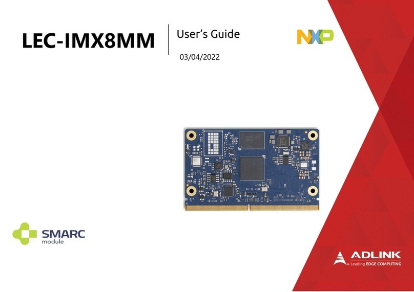 NXP Semiconductors LEC-IMX8MM User manual NXP Semiconductors LEC-IMX8MM User manual