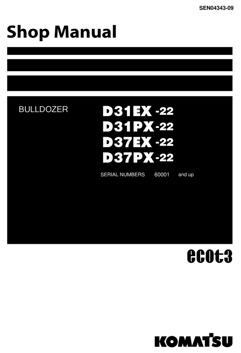 Komatsu D31EX -22 Shop Manual