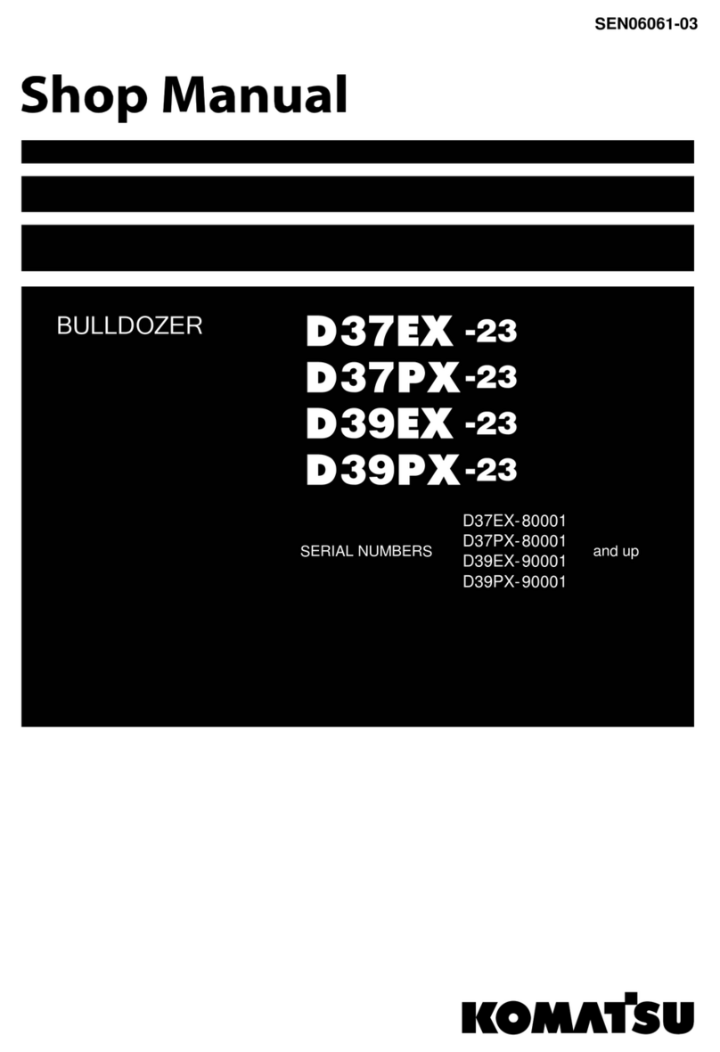 Komatsu D37EX -23 Install guide