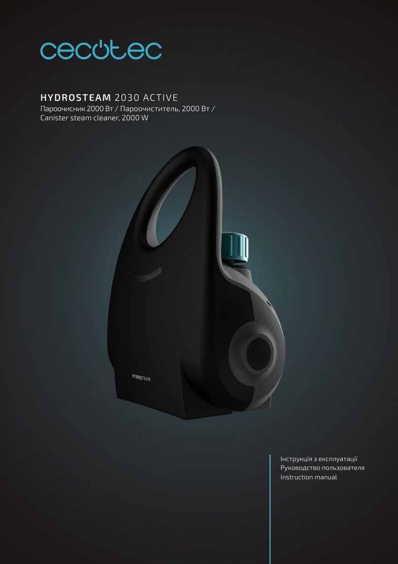 cecotec HYDROSTEAM 2030 ACTIVE instruction manual