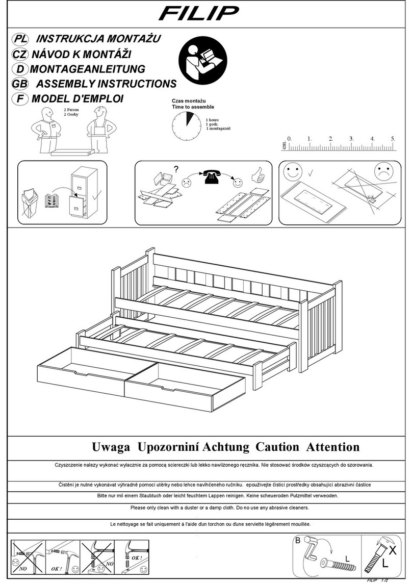 EMWO Meble FILIP Assembly instructions