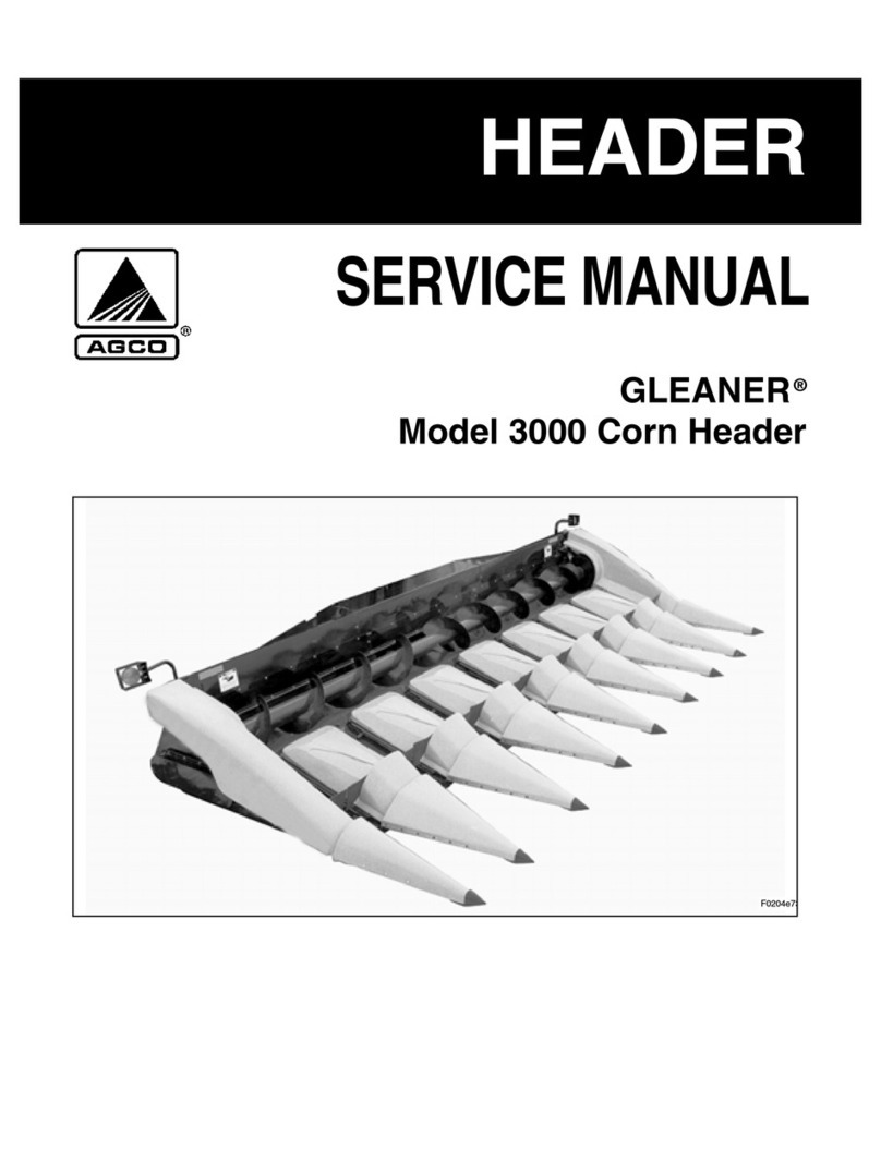 AGCO GLEANER 3000 Service manual