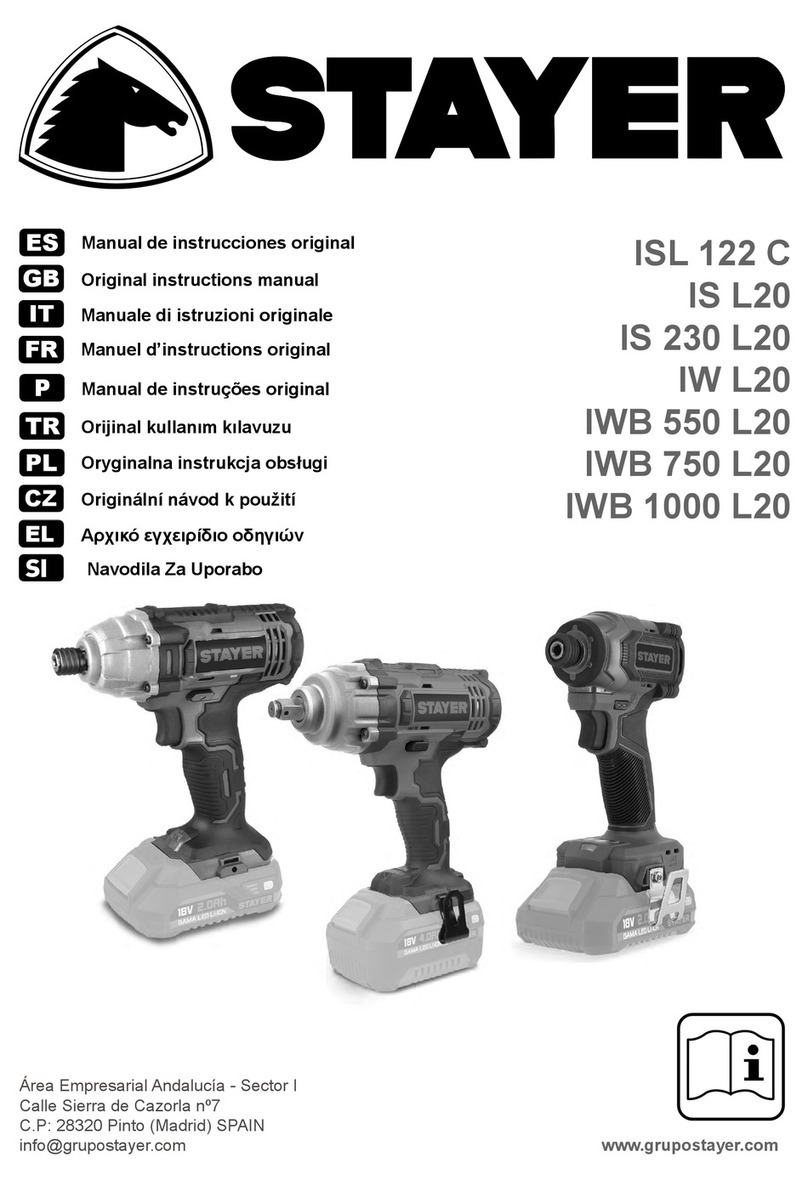 stayer IS 230 L20 User guide