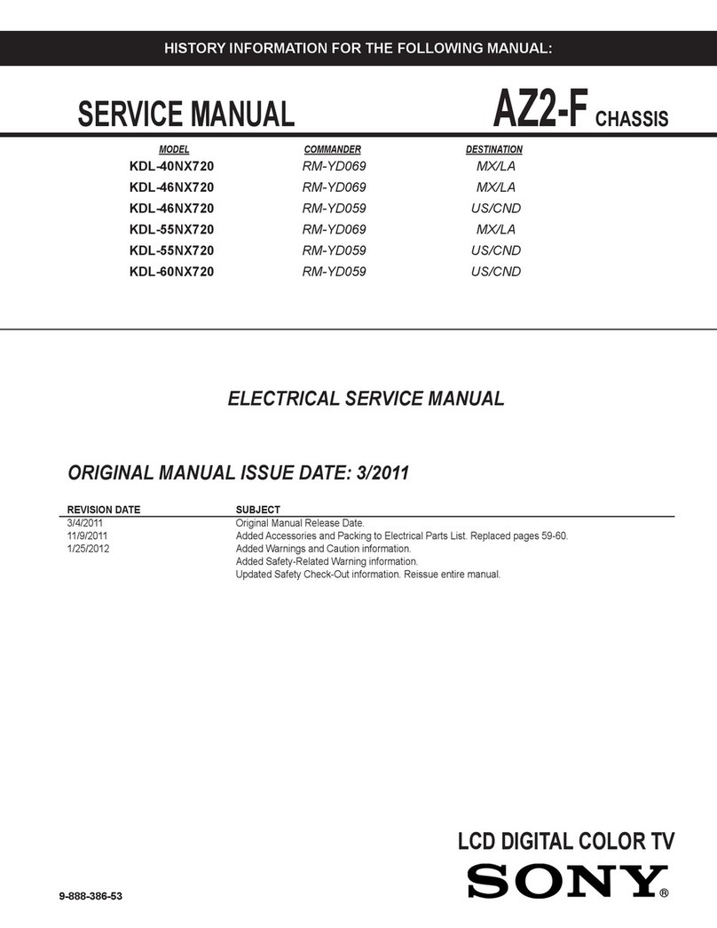 Sony Bravia KDL-40NX720 User manual