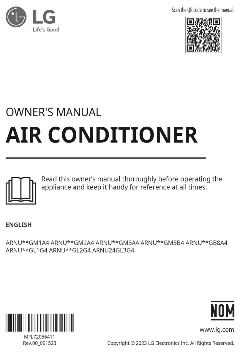 LG ARNU GM1A4 Series User manual