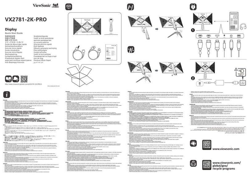 ViewSonic VX2781-2K-PRO-5 User manual