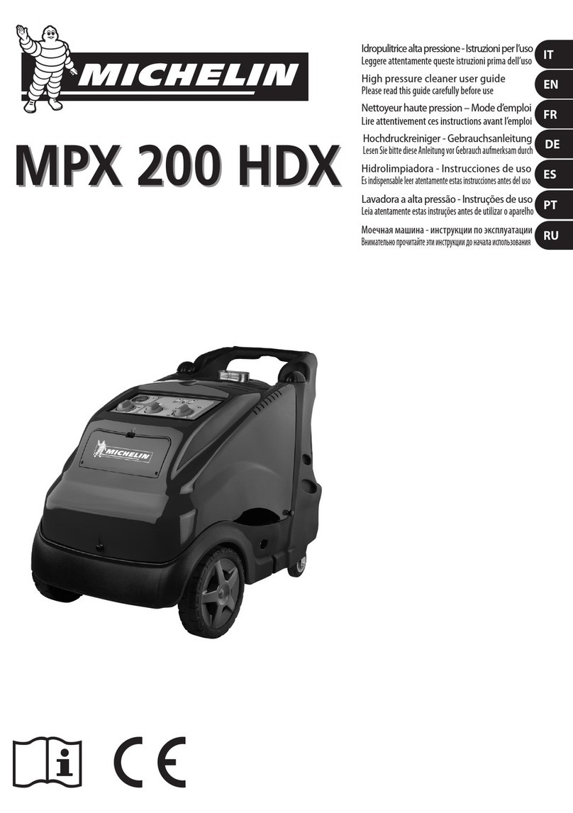 Michelin MPX 200 HDX User manual