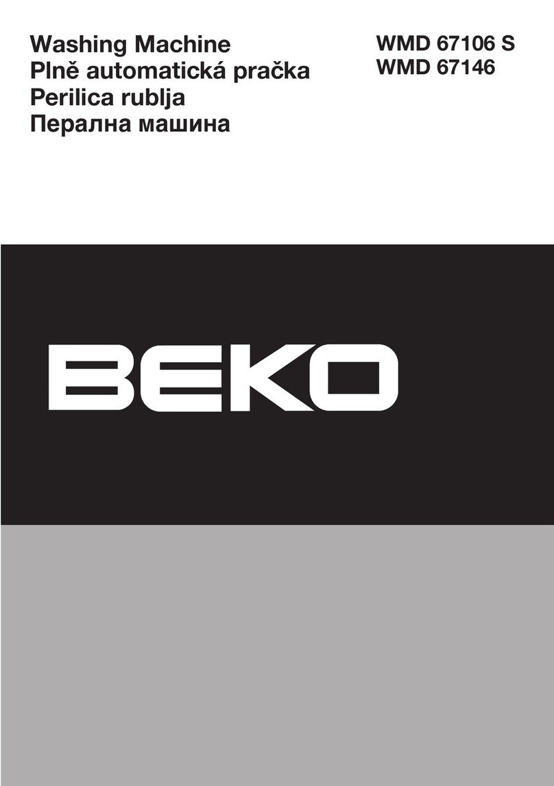 Beko WMD 67146 User manual