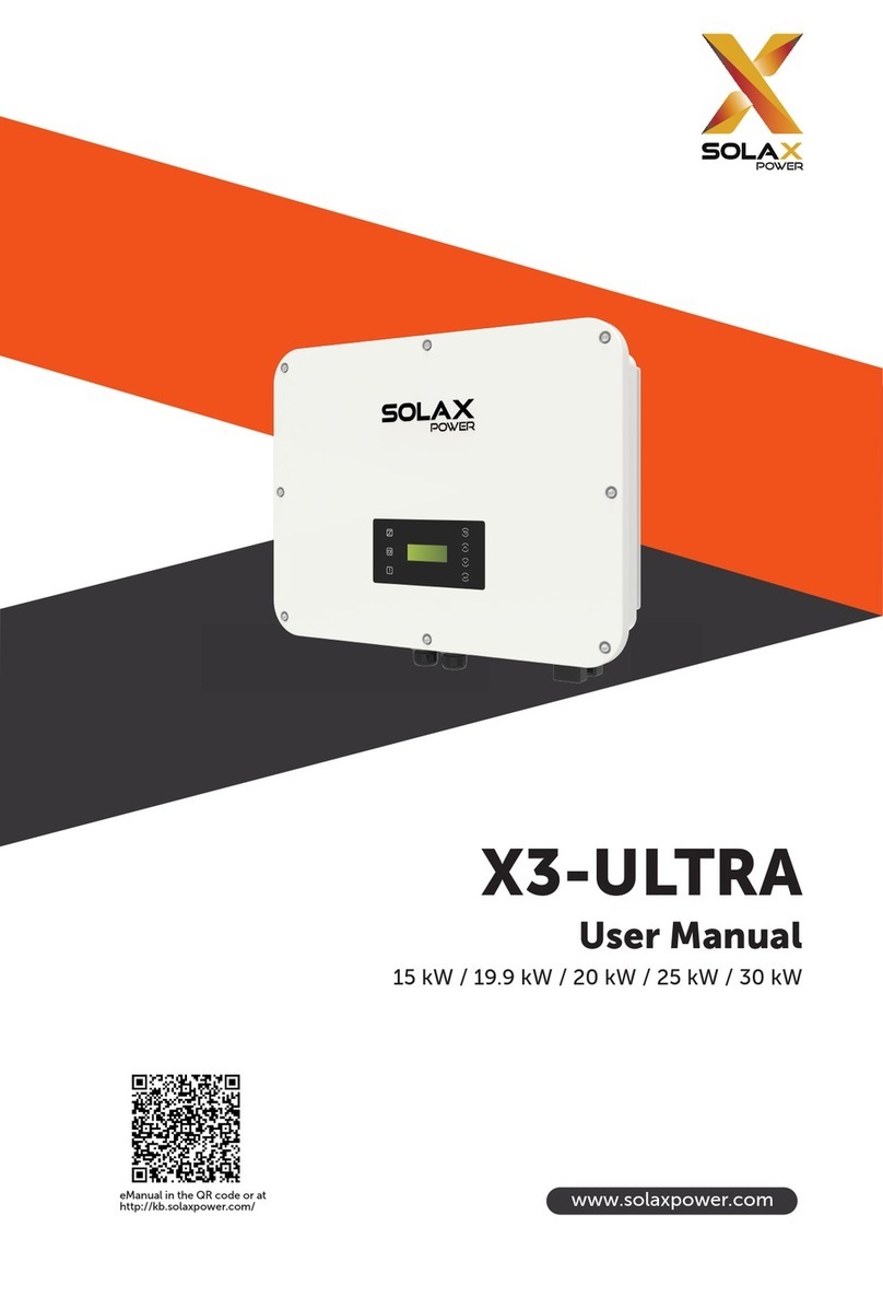 SolaX Power X3-ULTRA User manual