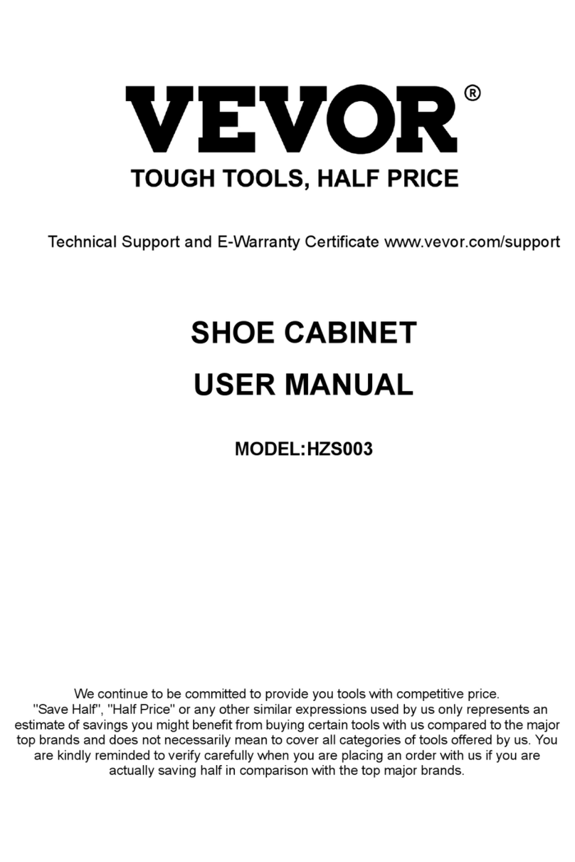 VEVOR HZS003 user manual
