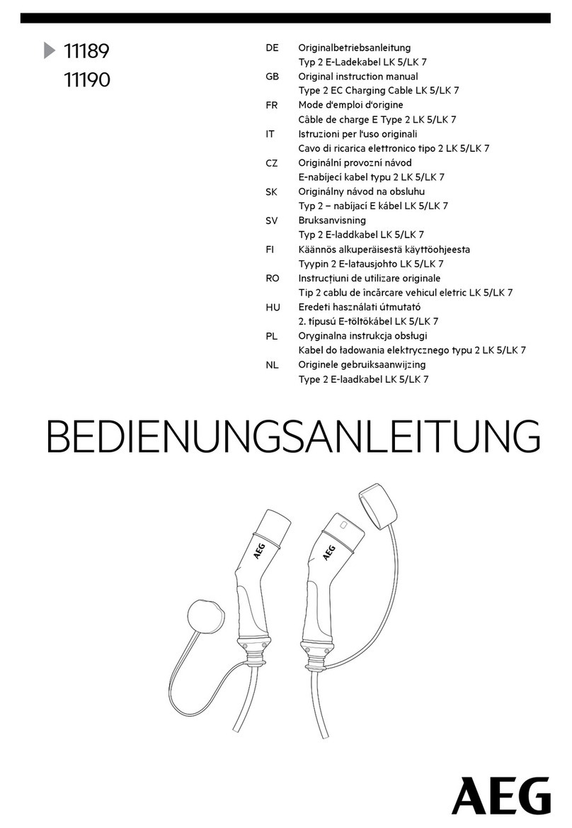 AEG 11189 Original instruction manual
