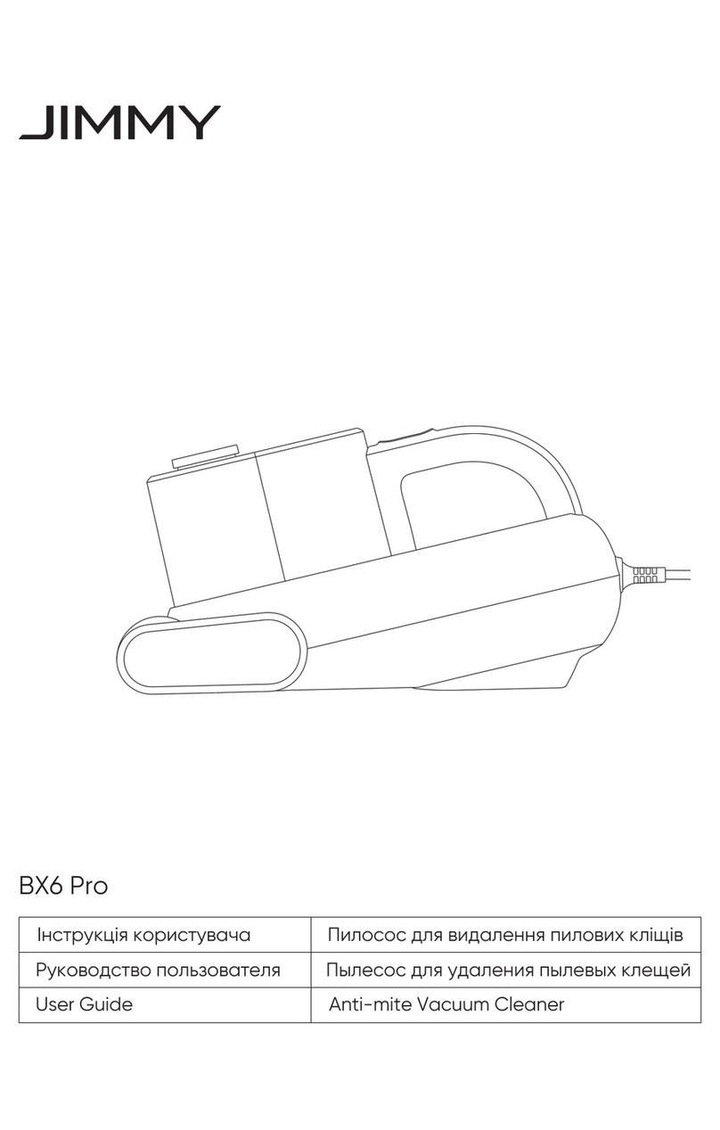 Jimmy BX6 Pro user guide