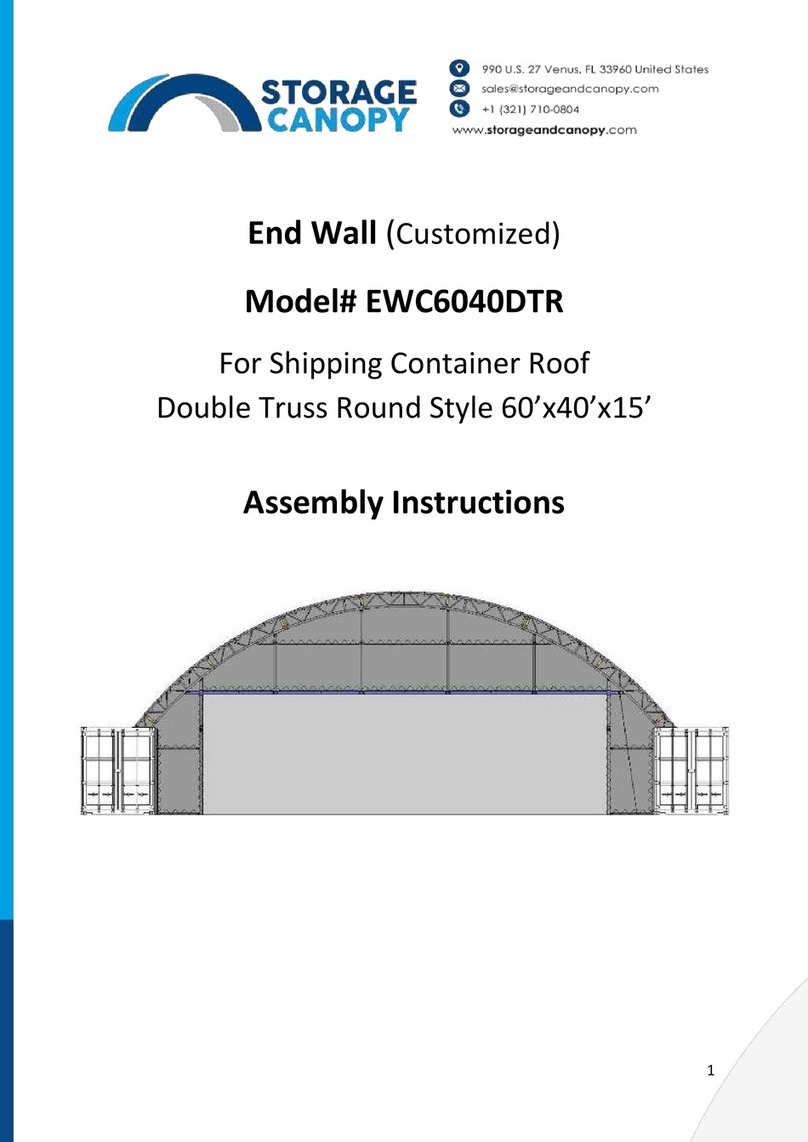 Storage Canopy EWC6040DTR User manual Storage Canopy EWC6040DTR User manual