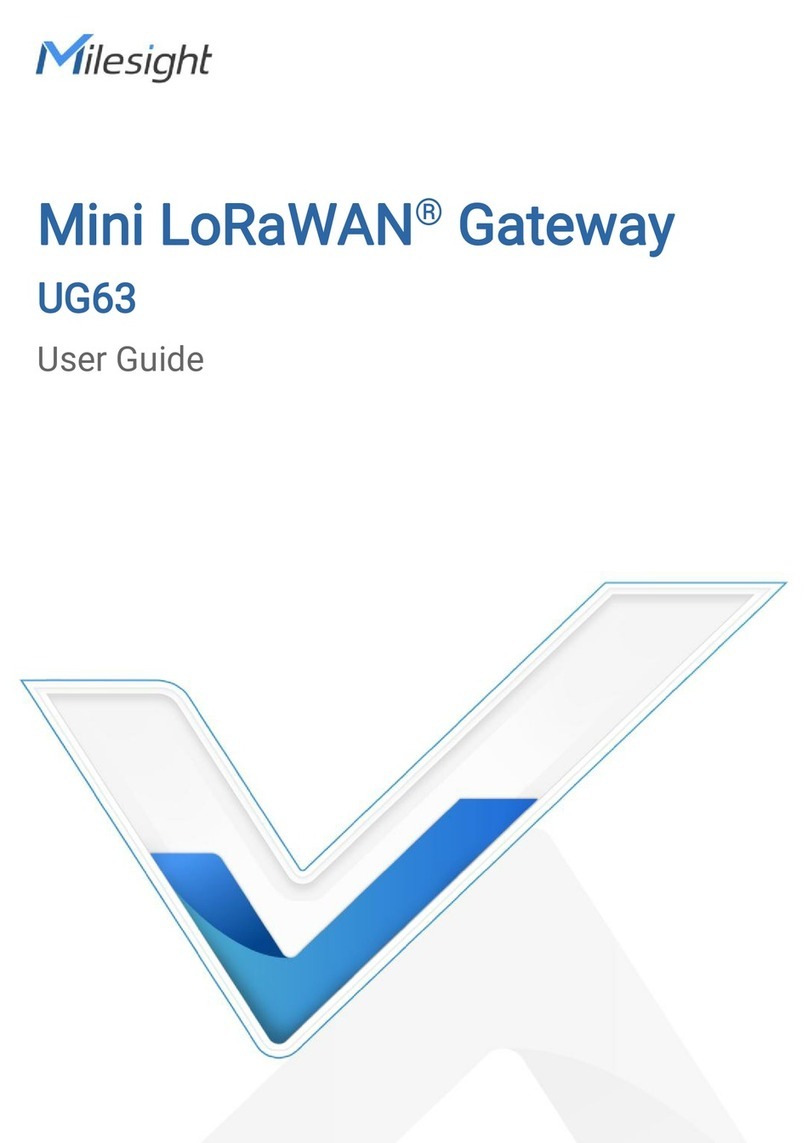 Milesight UG63 user guide
