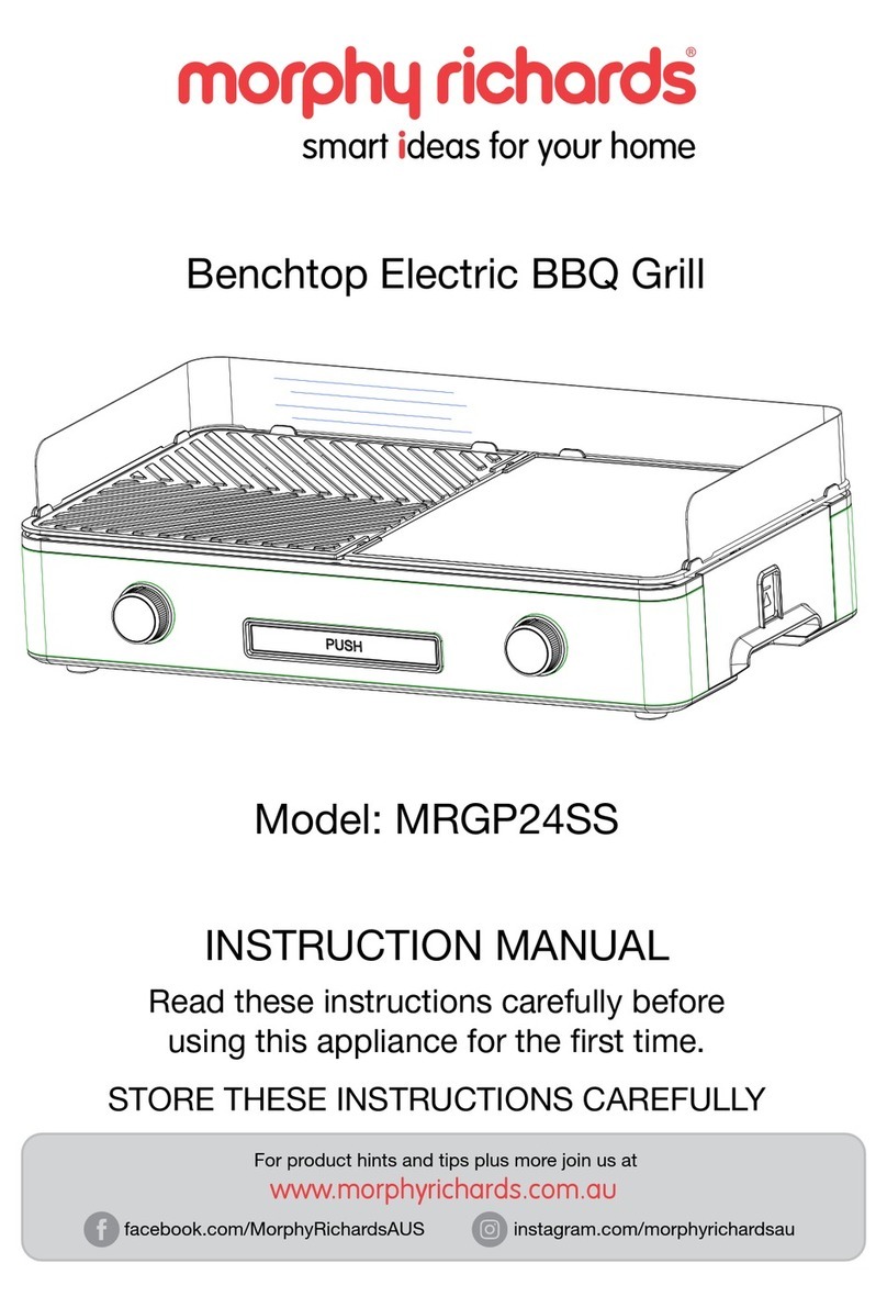 Morphy Richards MRGP24SS instruction manual
