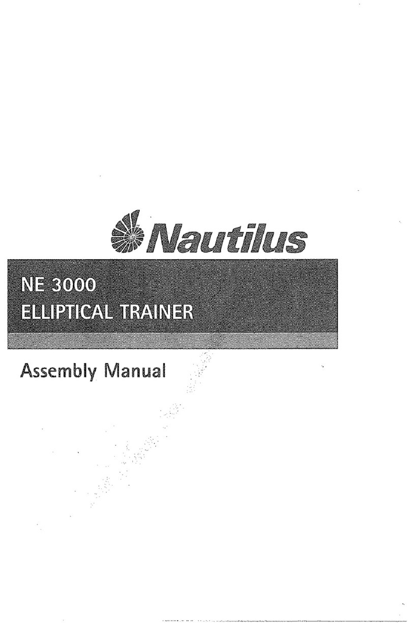 Nautilus NE 3000 User manual