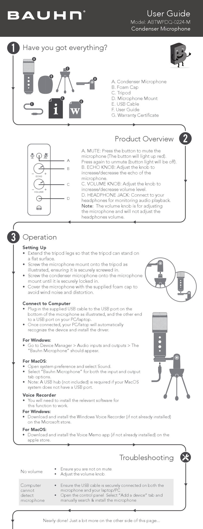 Bauhn ABTWPDQ-0224-M User manual