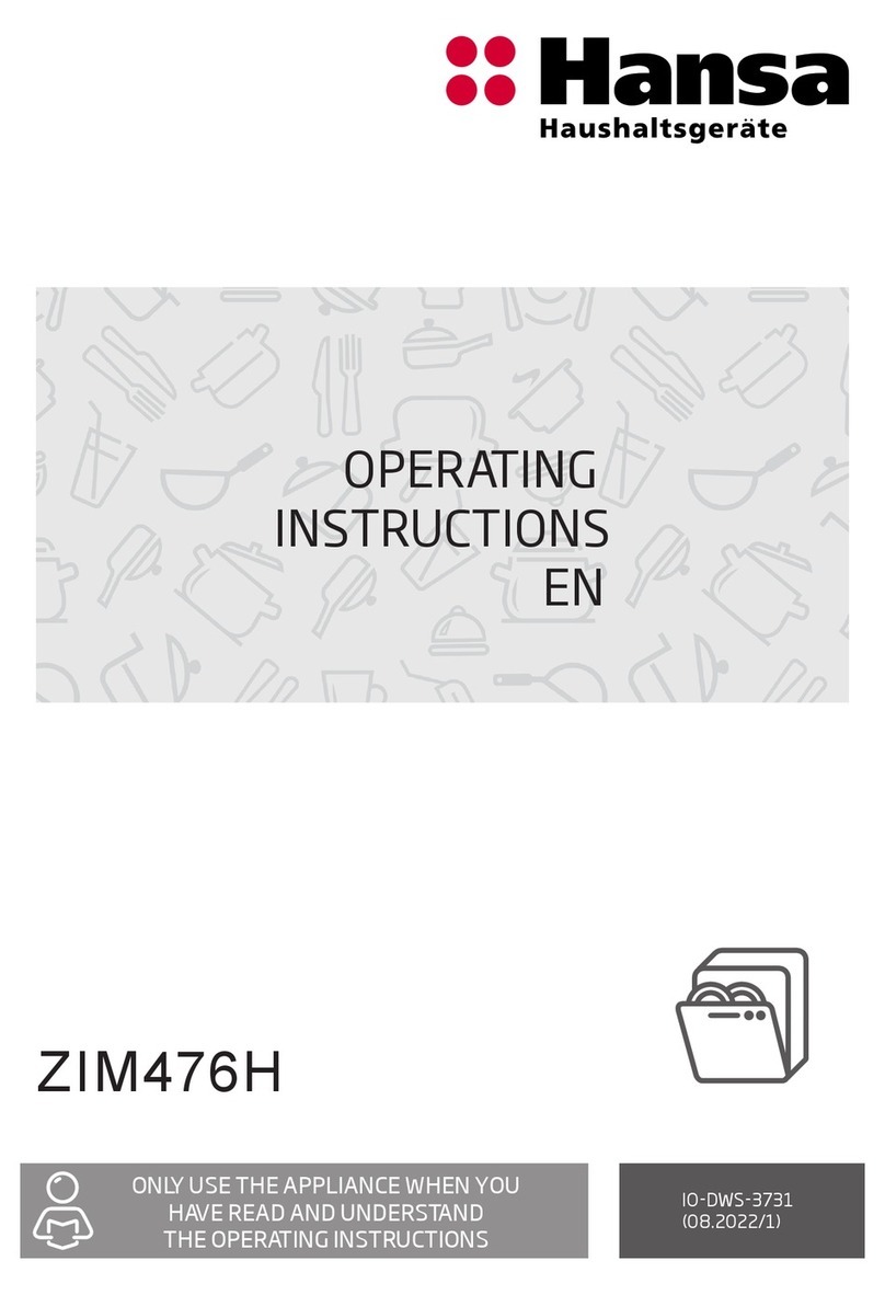 Hansa ZIM476H User manual