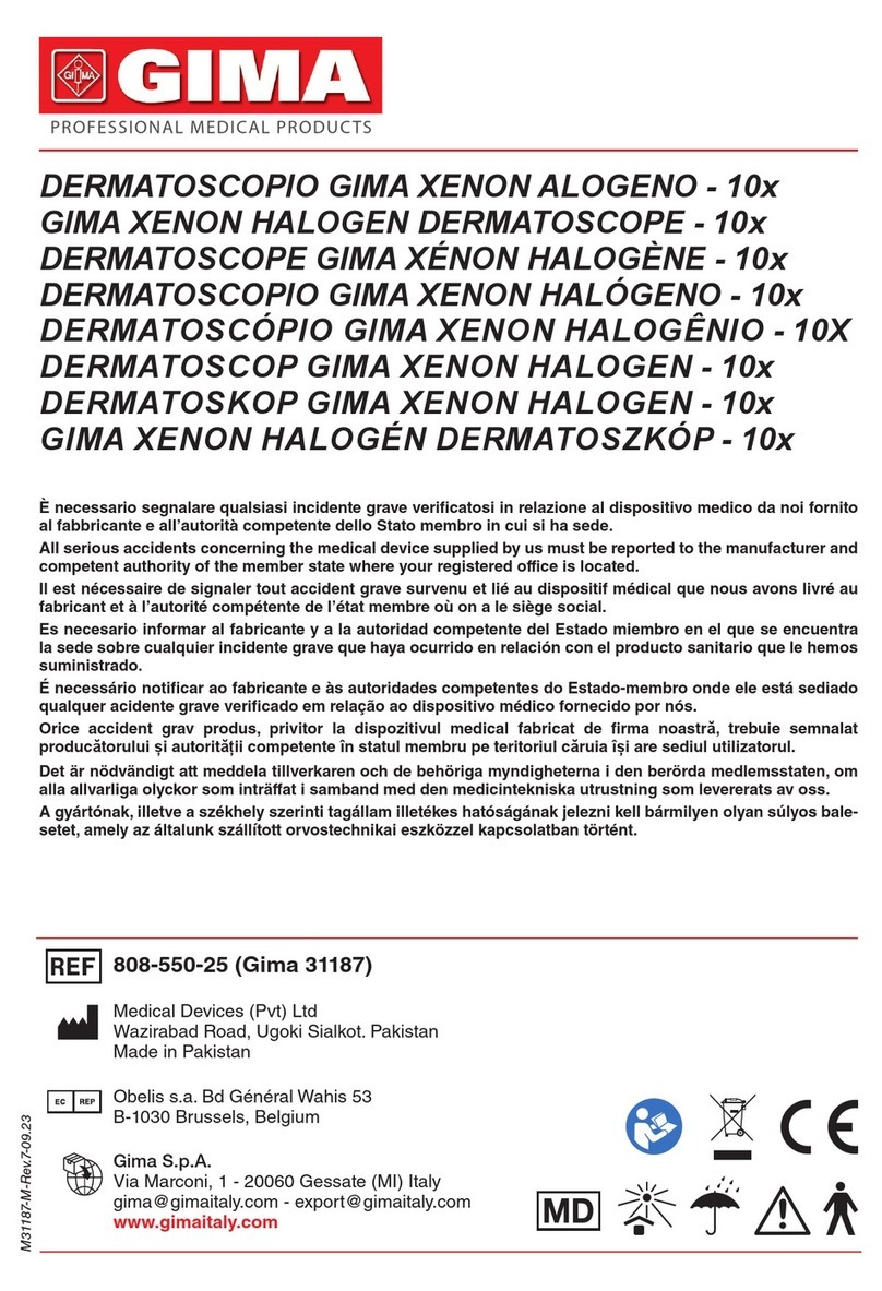 Gima 808-550-25 User manual