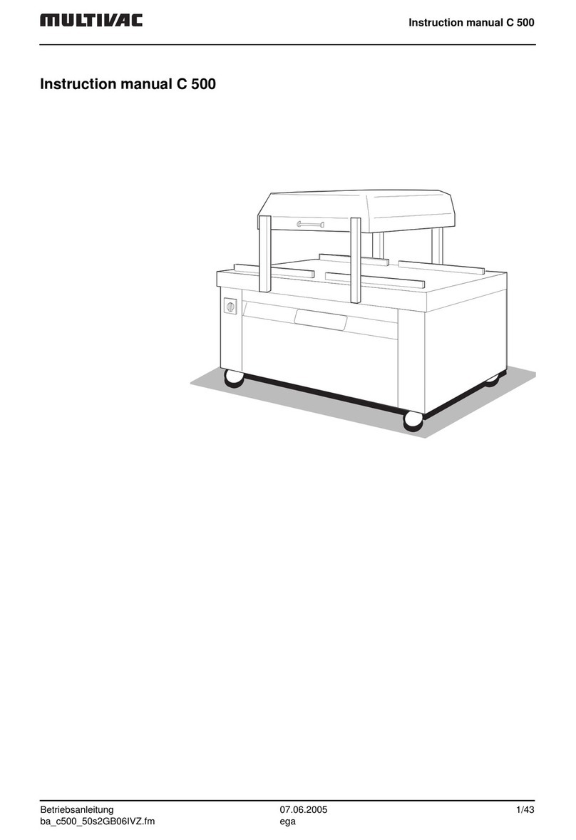 multivac C 500 instruction manual