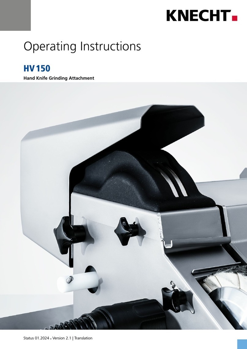 KNECHT HV 150 operating instructions