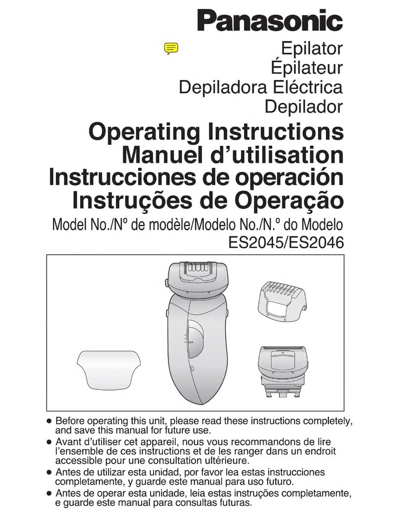 Panasonic ES-2045 operating instructions