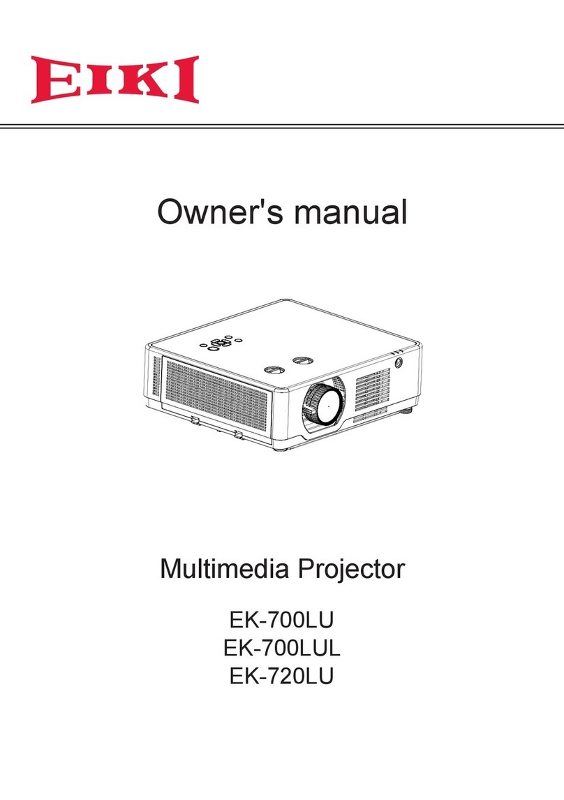 Eiki EK-700LUL User manual