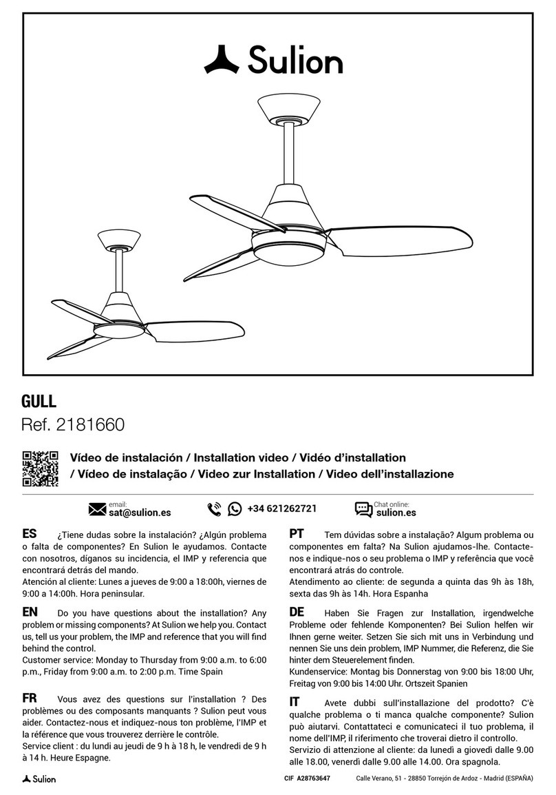 Sulion GULL User manual