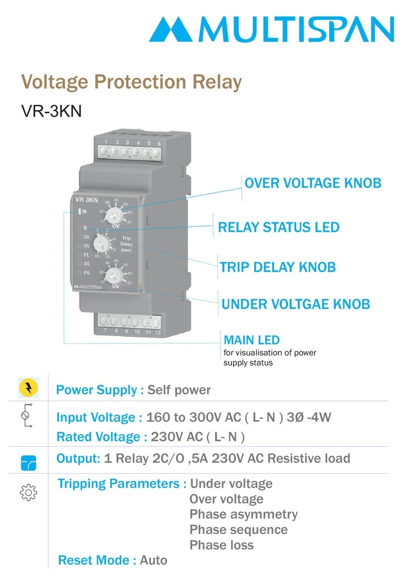 MULTISPAN VR-3KN manual