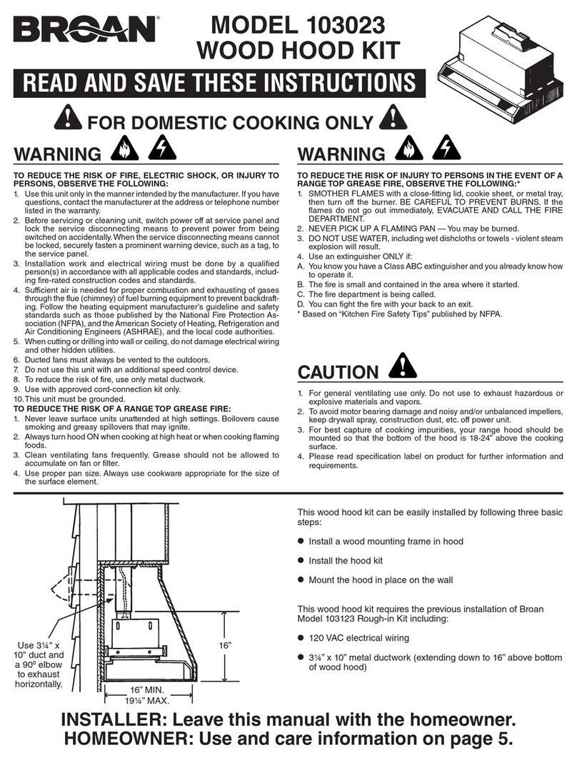 Broan 103023 instructions