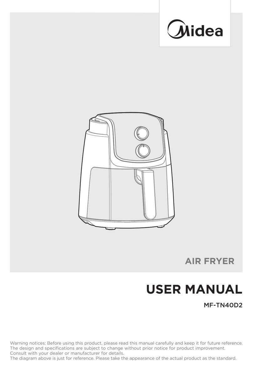 Midea MF-TN40D2 User manual Midea MF-TN40D2 User manual