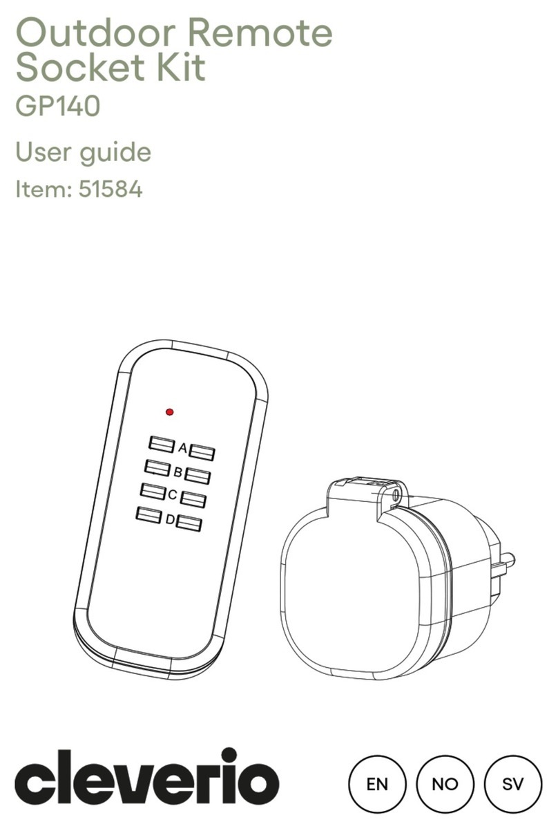 Cleverio GP140 user guide