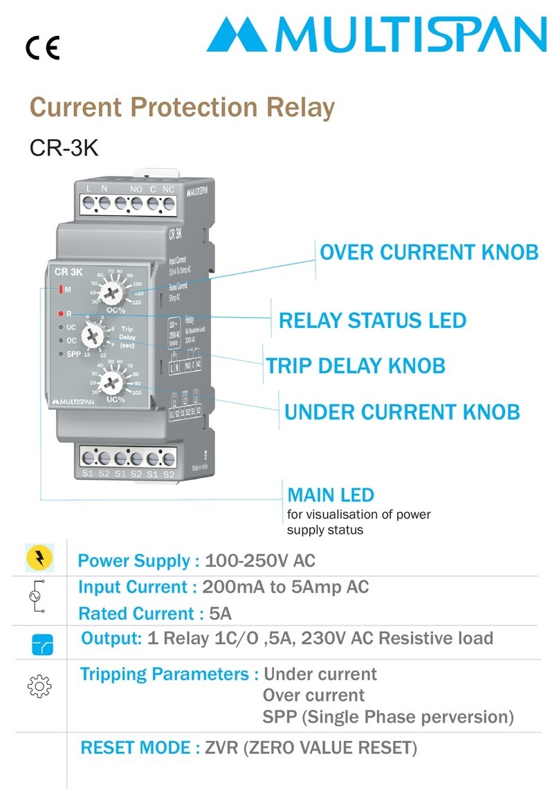 MULTISPAN CR-3K manual
