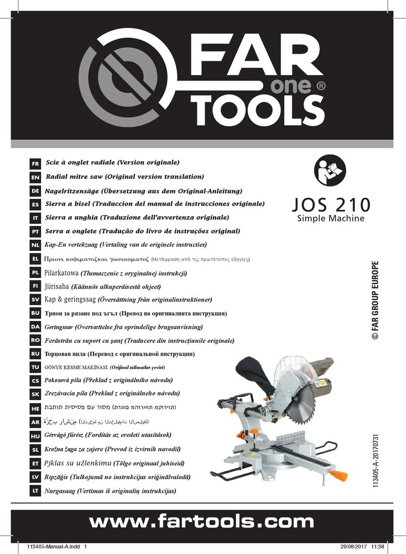 Far Tools JOS 210 Original translation