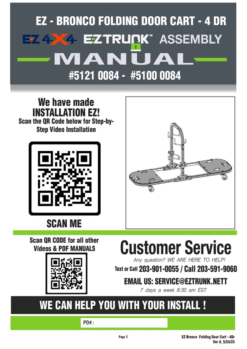 EZTRUNK 5121 0084 manual