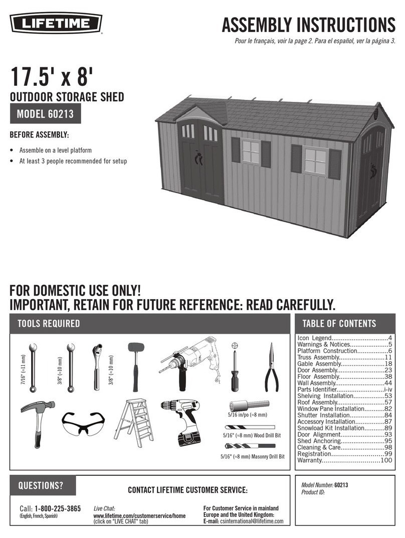 Lifetime 60213 User manual