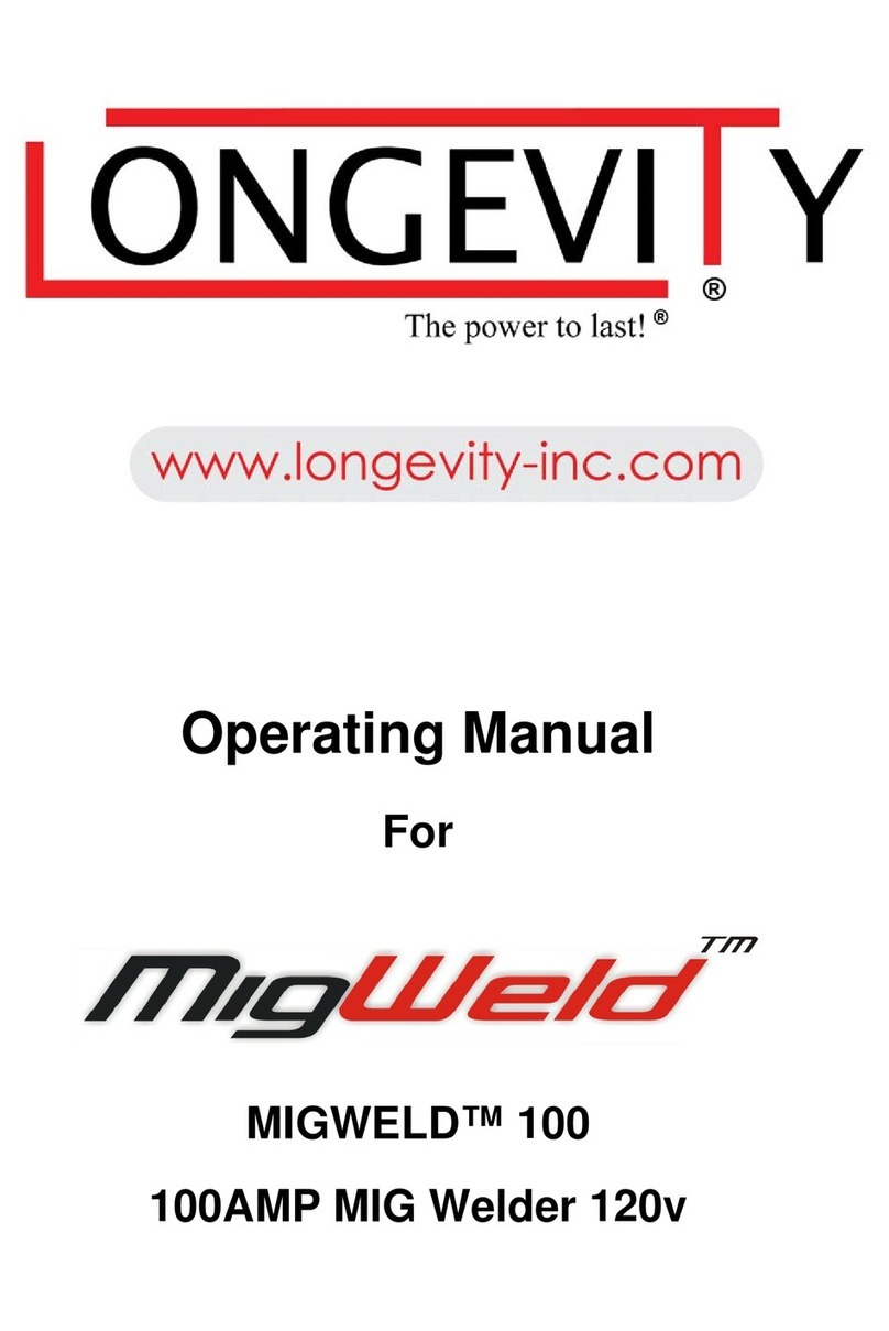 Longevity MigWeld 100 operating manual