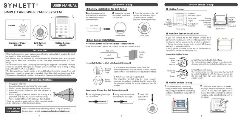 SYNLETT M091B user manual
