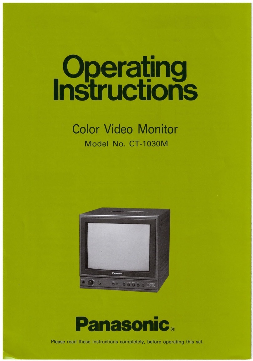 Panasonic CT-1030M User manual