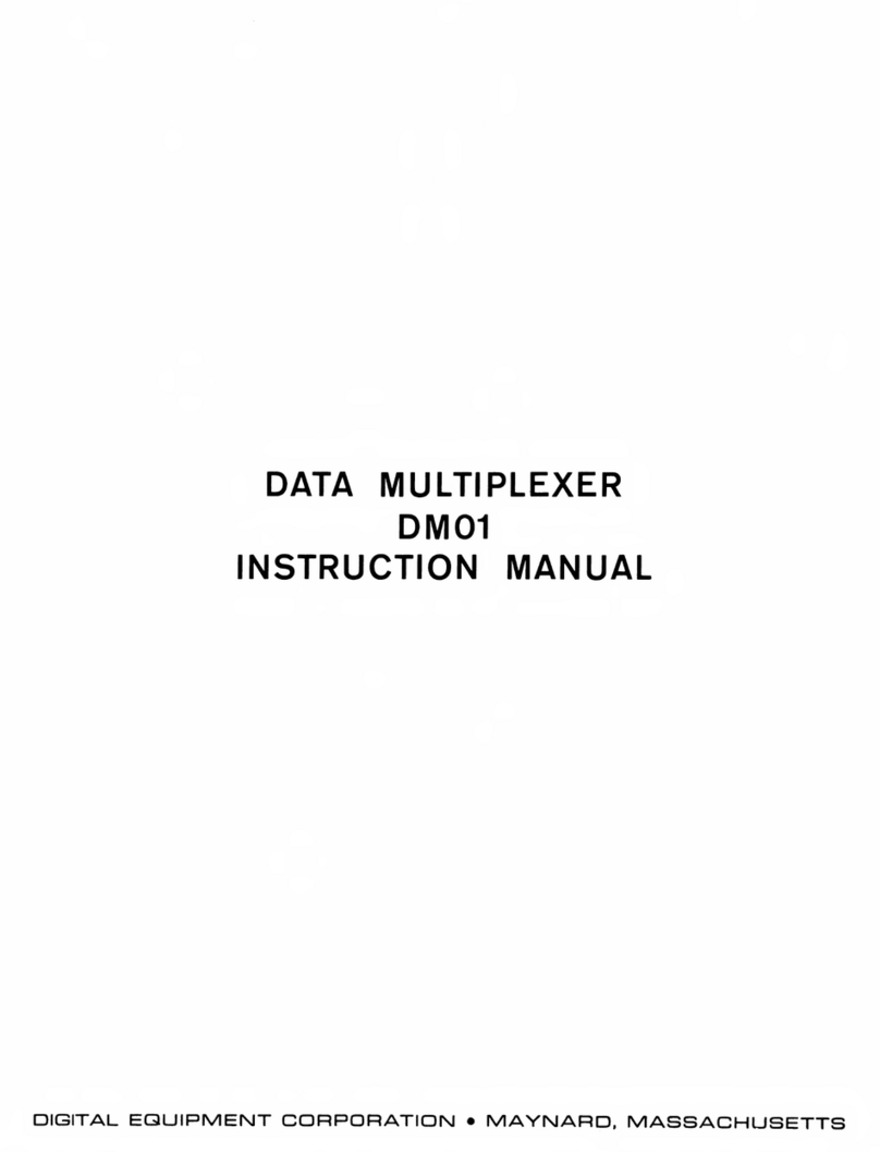 Digital Equipment DM01 instruction manual